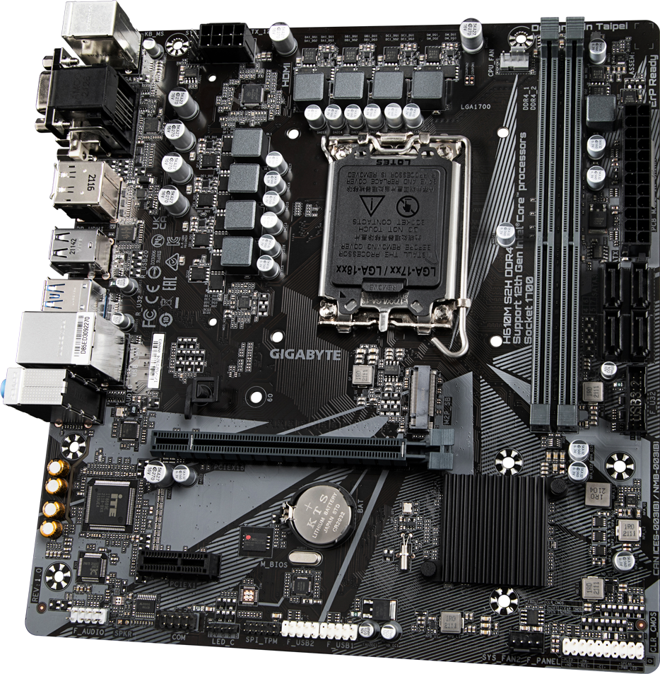 H610M S2H DDR4 (Rev. 1.2) - GIGABYTE Japan