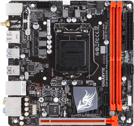 GIGABYTE B250N-PHOENIX WIFI マザーボード GA-B250N Phoenix-WIFI (Rev. 1.0) - GIGABYTE Spain