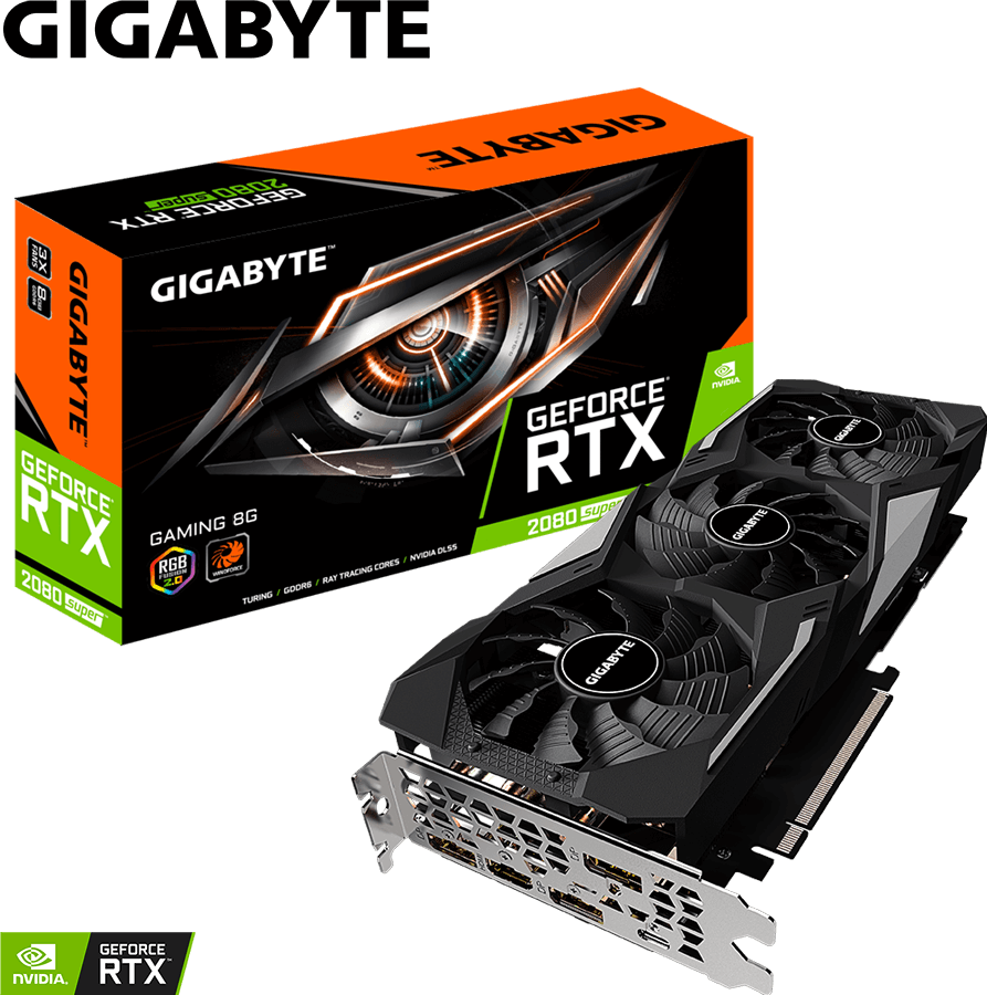 GeForce® RTX 2080 SUPER™ GAMING 8G (Rev. 2.0) - GIGABYTE Japan