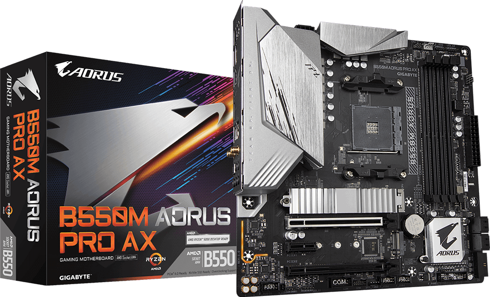 Mainboards - B550M AORUS PRO AX