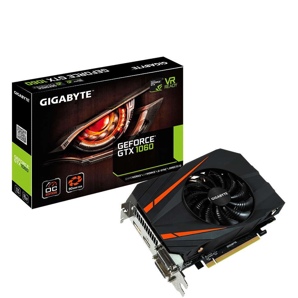 GeForce® GTX 1060 Mini ITX OC 3G｜AORUS - GIGABYTE Россия