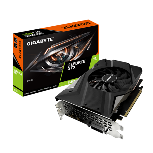 GeForce® GTX 1650 D6 4G (rev. 4.0) - Kartu Grafis