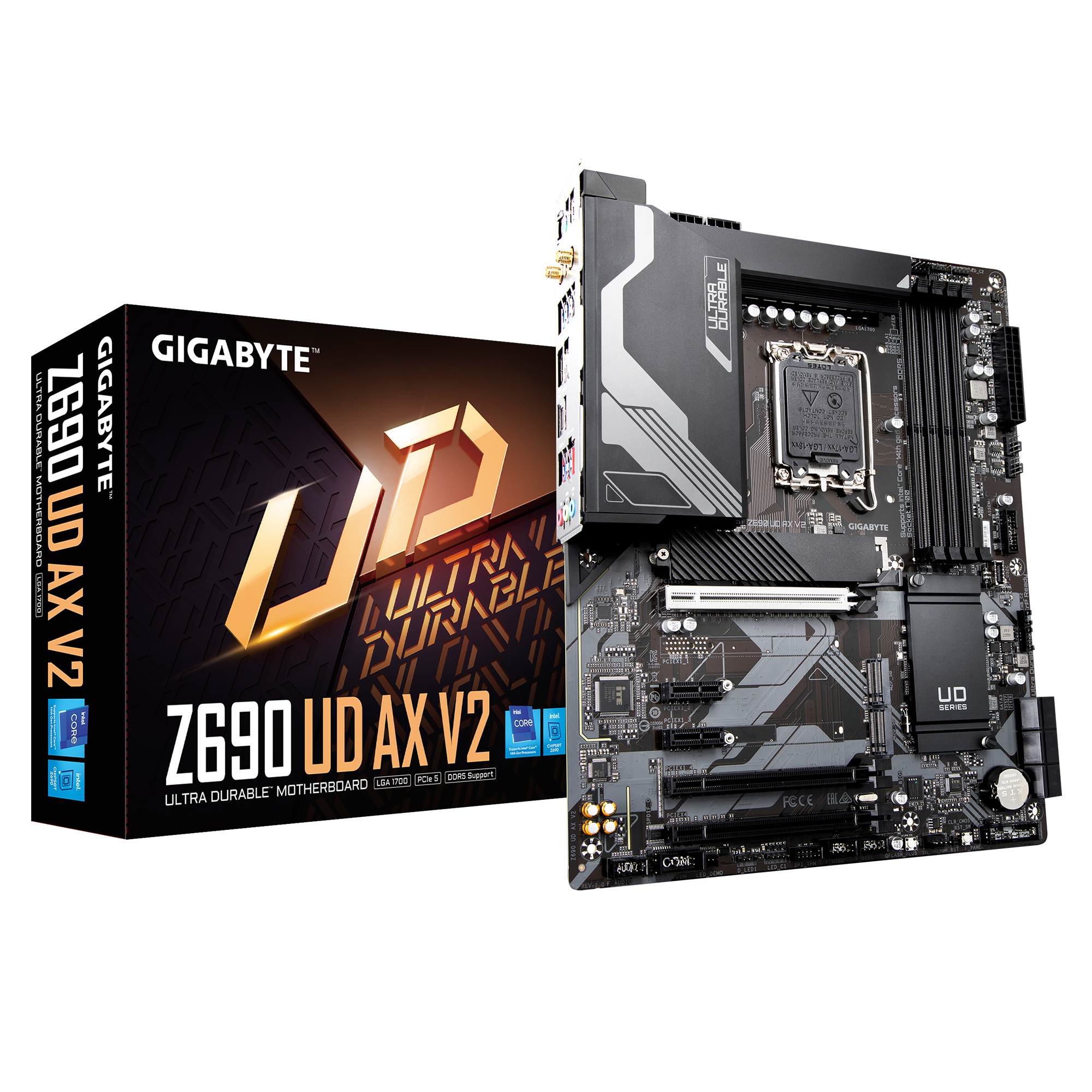 i7-13700K + Z690 UD AX + DDR5 16gb×2元箱付き i7-13700K + Z690 UD AX + DDR5 16gb×2元箱付き Z690 UD