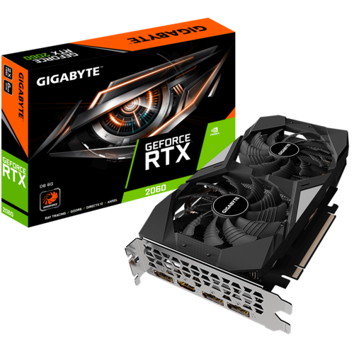 GeForce RTX™ 2060 D6 6G ‏(rev. 2.0)‏ - كروت الجرافيك