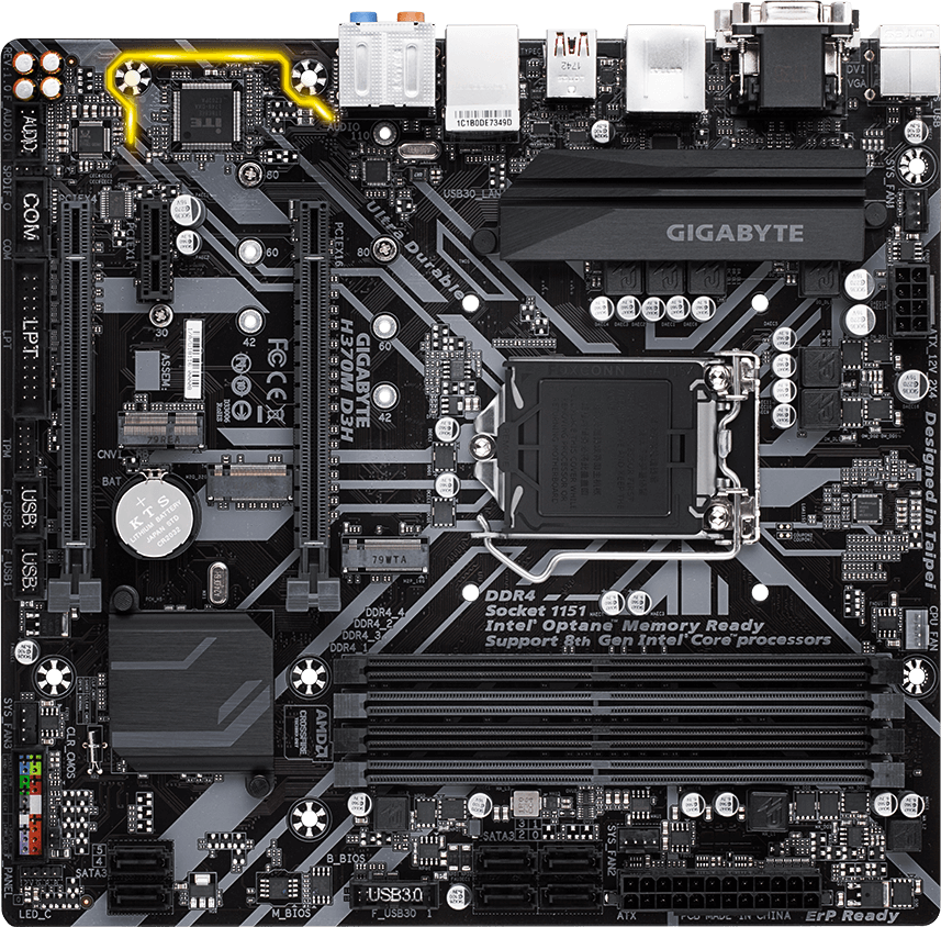 H370M D3H (Rev. 1.0) - GIGABYTE U.S.A.
