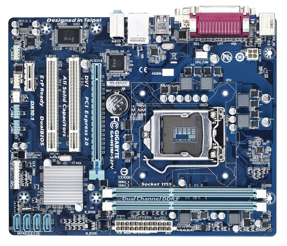 GA-H61M-S2PV (Rev. 2.3) Gallery | Motherboard - GIGABYTE Global