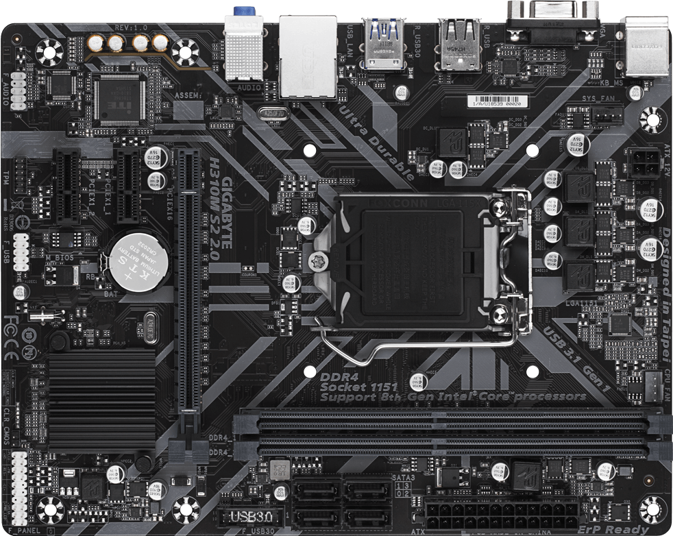 H310M S2 2.0 (Rev. 1.0) Motherboard - GIGABYTE Global