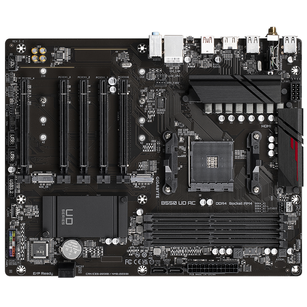 GIGABYTE B550 UD AC Motherboard｜AORUS GIGABYTE USA