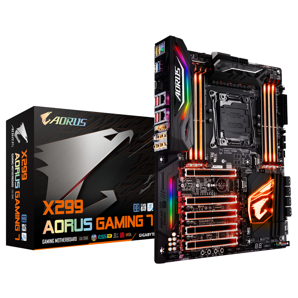 X299 AORUS Gaming 7 (rev. 1.0) Key Features | Motherboard