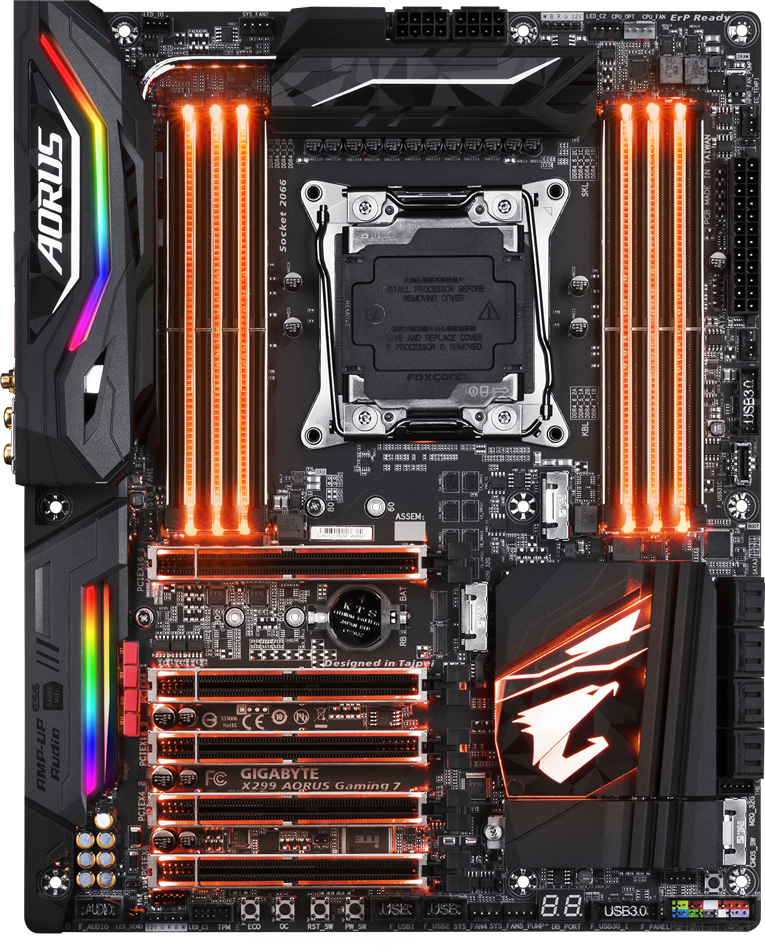 X299 AORUS GAMING9 マザーボード&i7-7820X CPU X299X AORUS MASTER (Rev. 1.x) マザーボード - GIGABYTE Japan