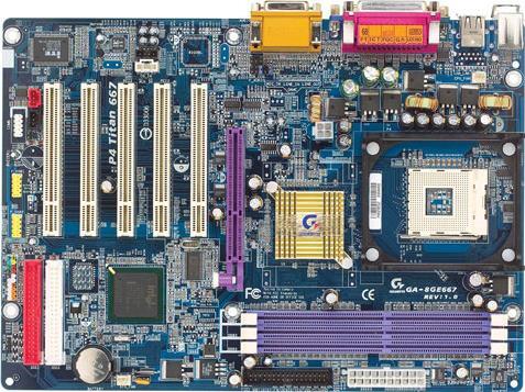 Placas Base - GA-8GE667