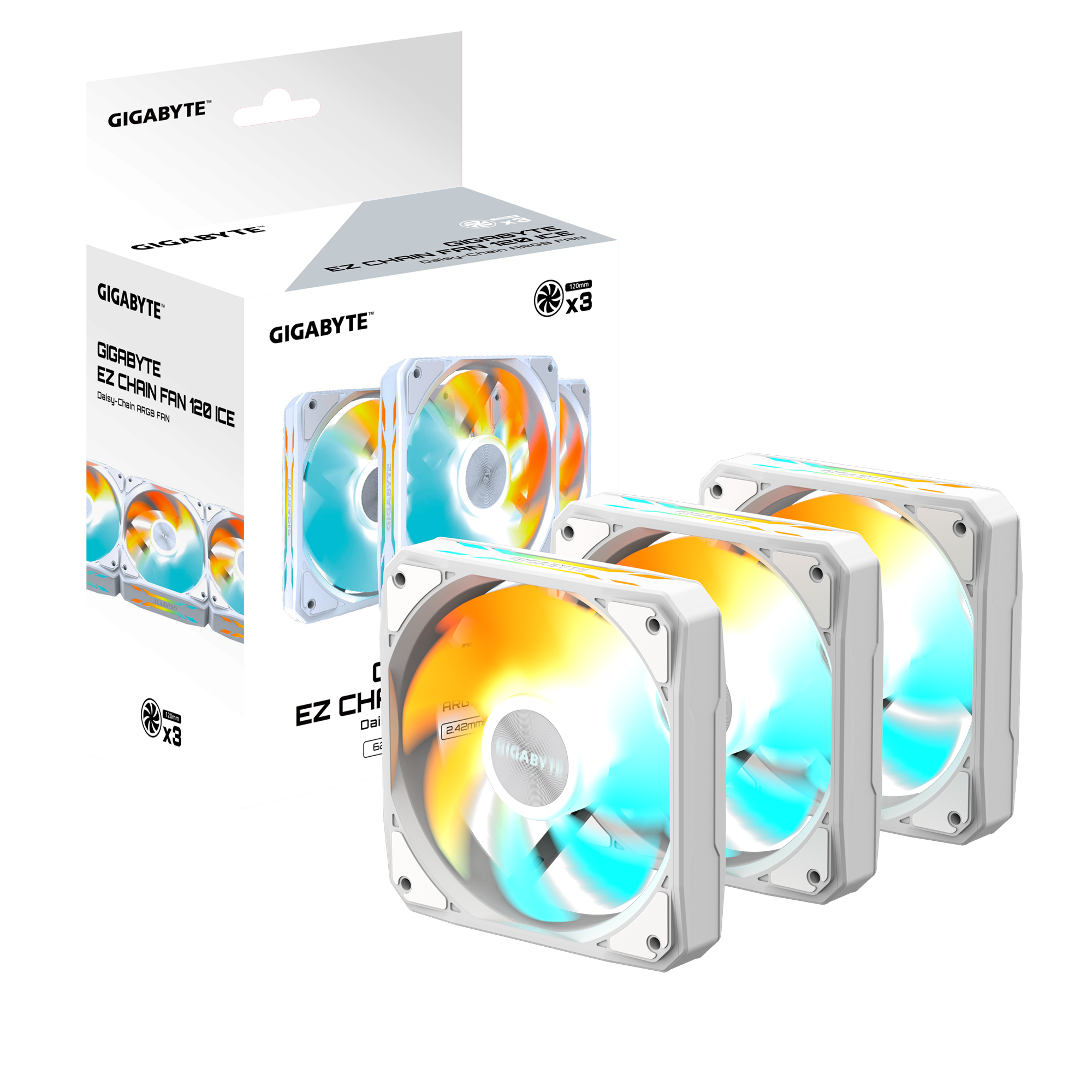 GIGABYTE EZ CHAIN FAN 120 ICE