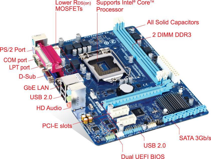 GA-H61M-DS2 (Rev. 5.0) - GIGABYTE Japan