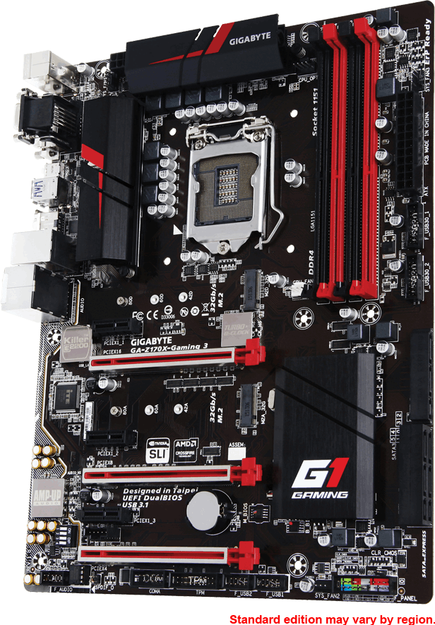 GA-Z170X-Gaming 3 (Rev. 1.0) - GIGABYTE U.S.A.