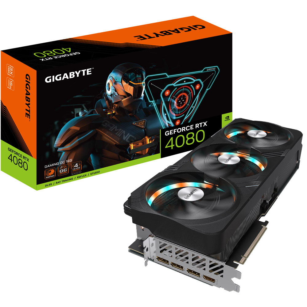 GeForce RTX™ 4080 16GB GAMING OC Características principales 