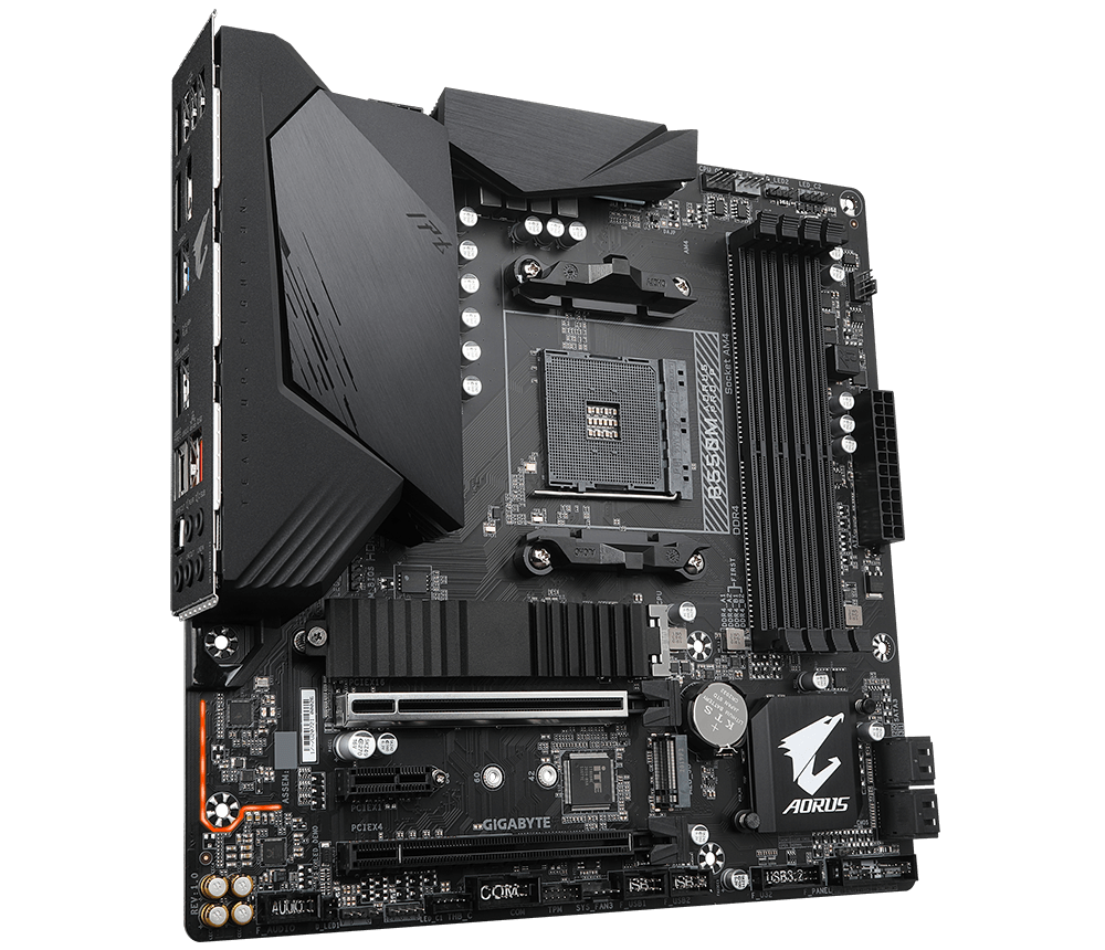 GIGABYTE B550M AORUS PRO-P マザーボード B550M AORUS PRO-P (rev. 1.0) Key Features | Motherboard