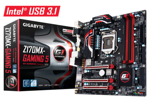 GA-Z170MX-Gaming 5 ‏(rev. 1.1)‏