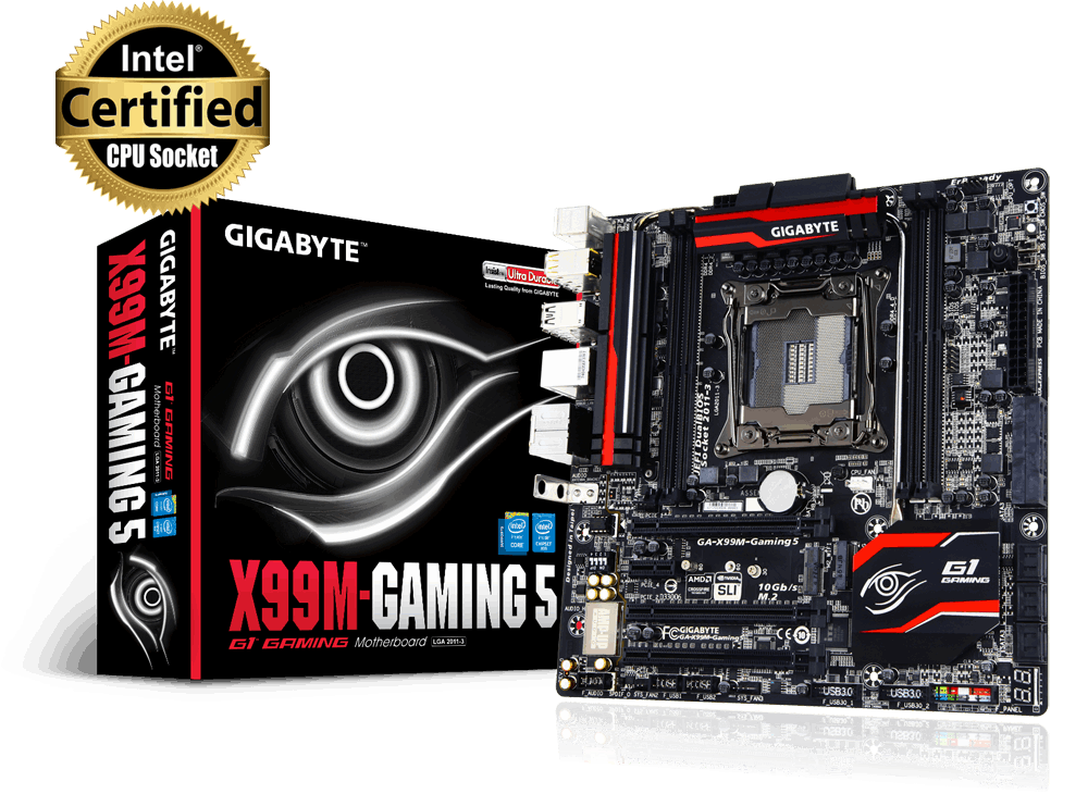 GA-X99M-Gaming 5 (rev. 1.0) 概要 | マザーボード - GIGABYTE Japan