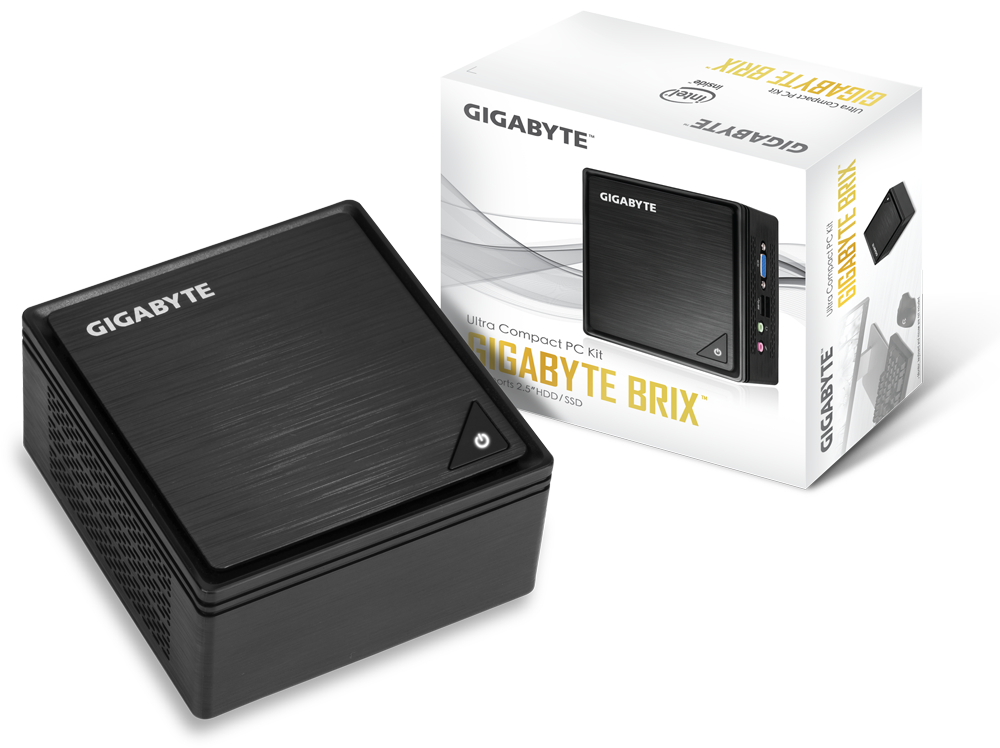 GIGABYTE Ultra Compact PC Kit GB-BSRE-1505 (AMD Ryzen R1505G Integrated  Radeon Vega Graphics/Gigabit LAN/Bluetooth/WiFi/HDMI/USB 3.2) 