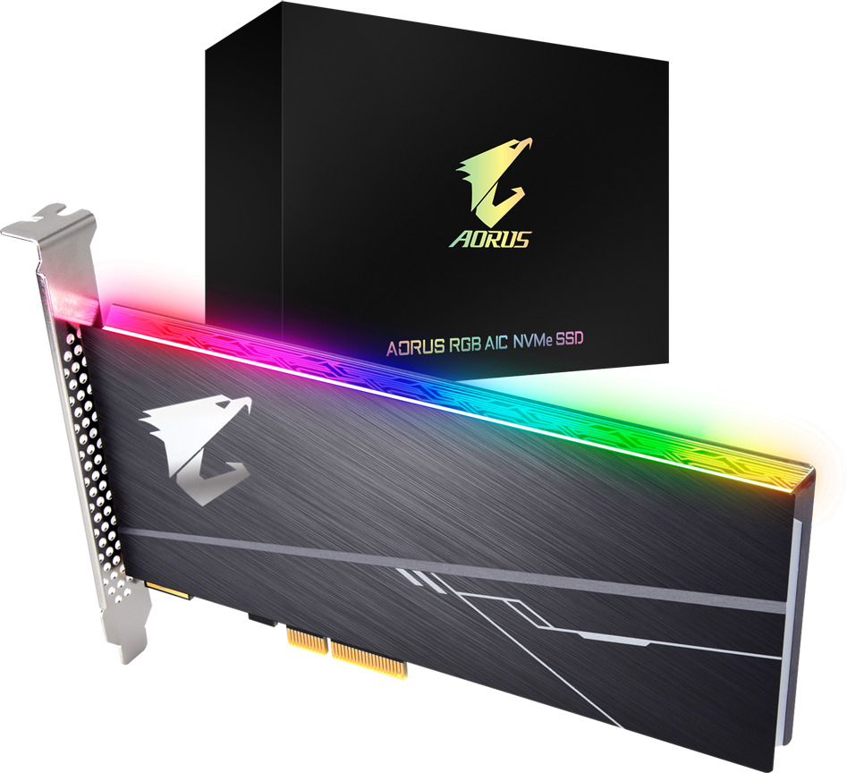 AORUS RGB AIC NVMe SSD 512GB - GIGABYTE Global