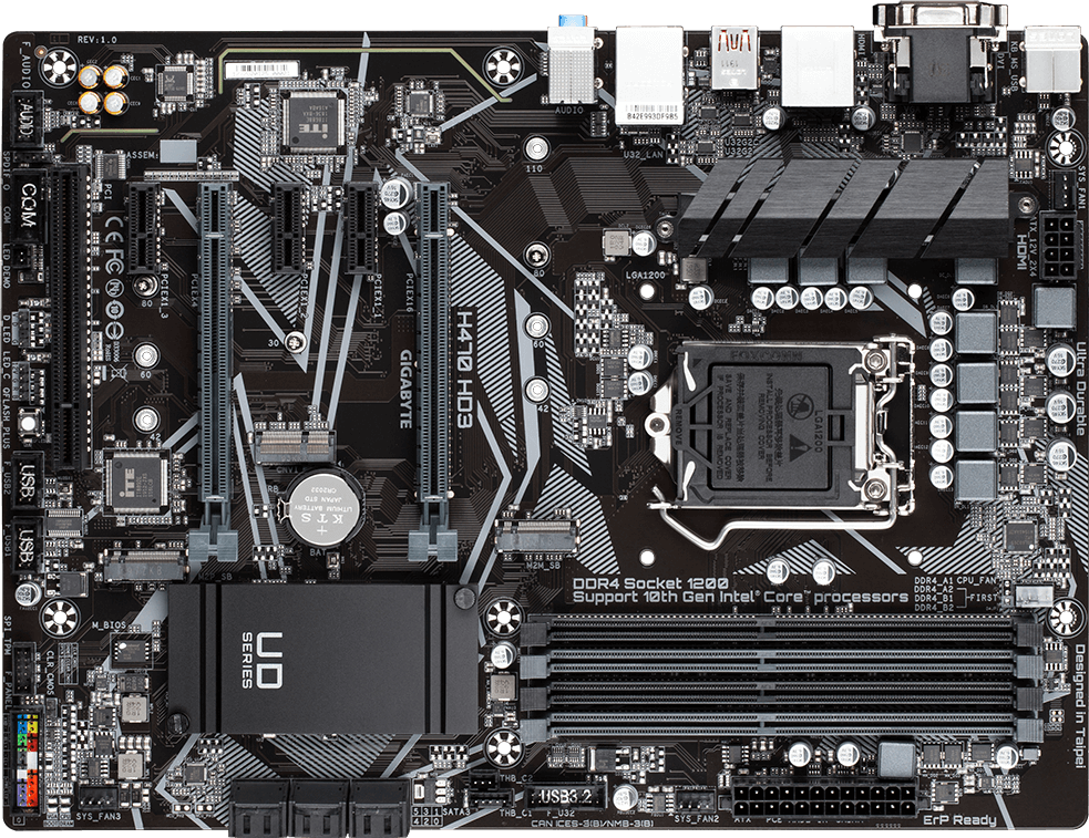 H470 HD3 (Rev. 1.0) - GIGABYTE Global