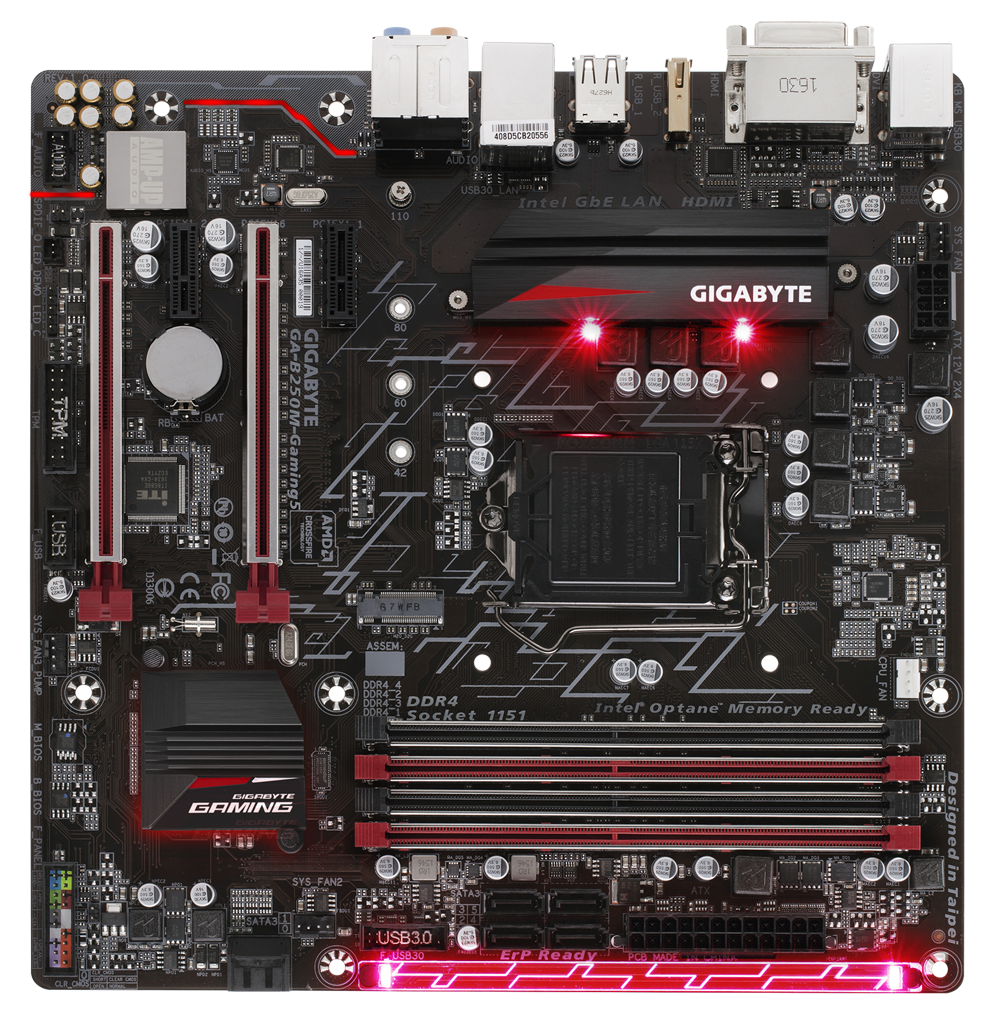 Gigabyte gab250m hot sale