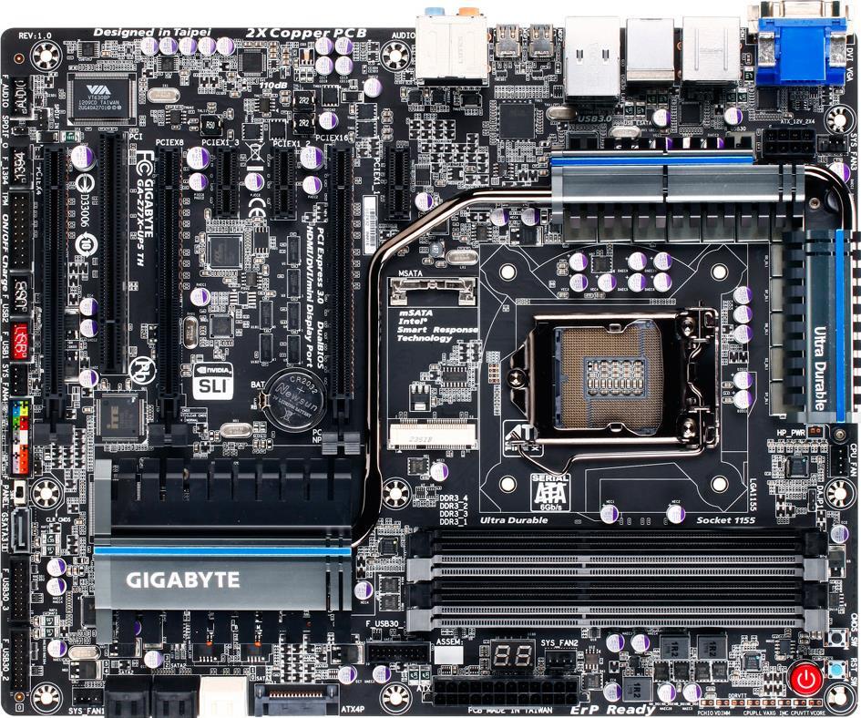 GA-Z77X-UP5 TH (Rev. 1.0) マザーボード - GIGABYTE Japan
