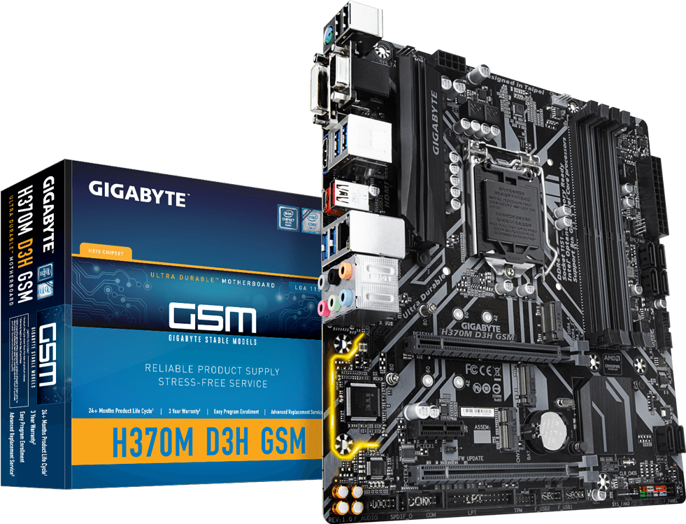 Motherboard - H370M D3H GSM