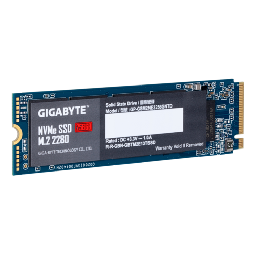 GIGABYTE NVMe SSD 256GB