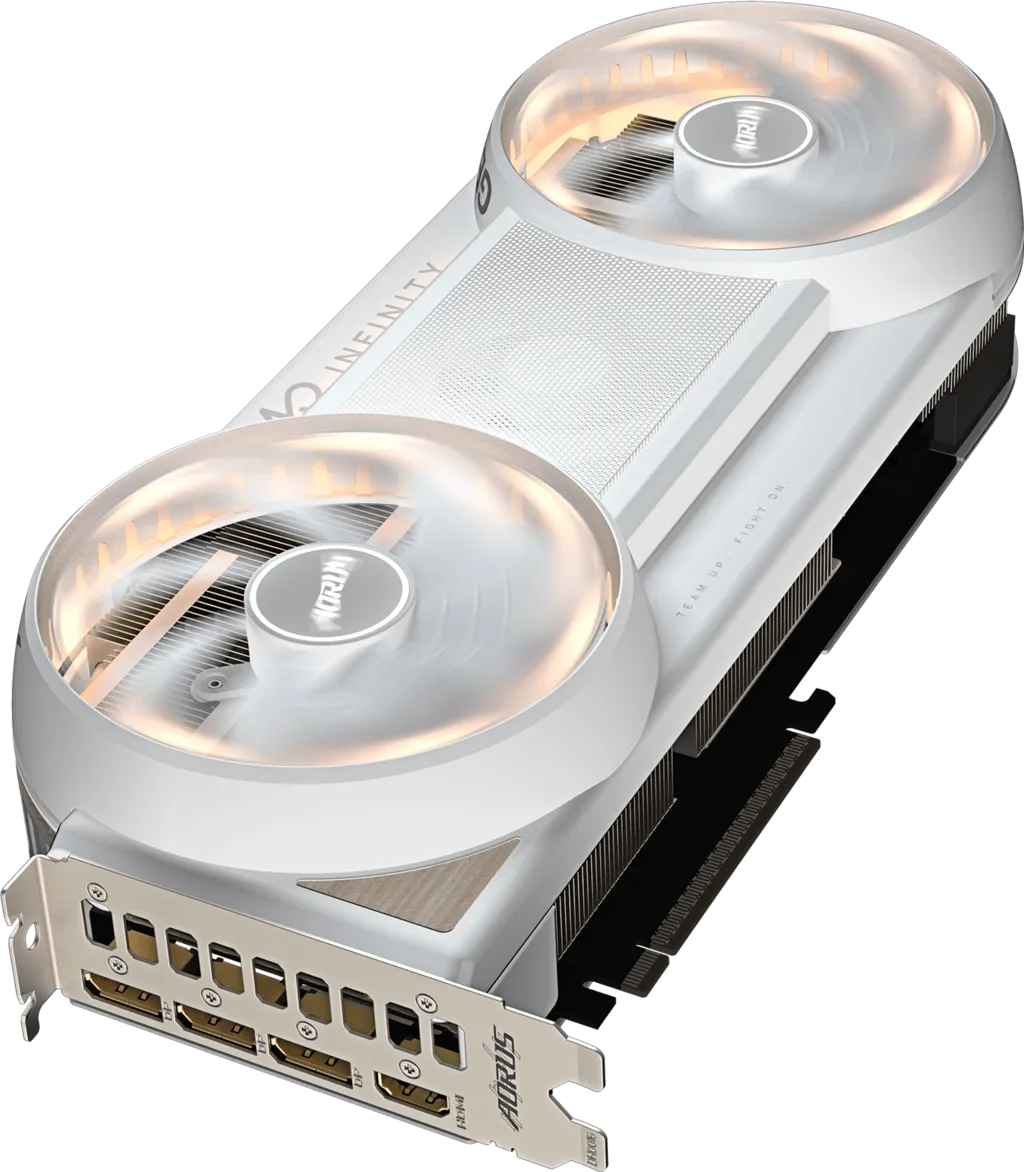 AORUS GeForce RTX™ 5080 INFINITY WOOD 16G 產品圖