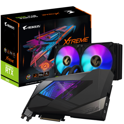 AORUS GeForce RTX™ 3090 XTREME WATERFORCE 24G