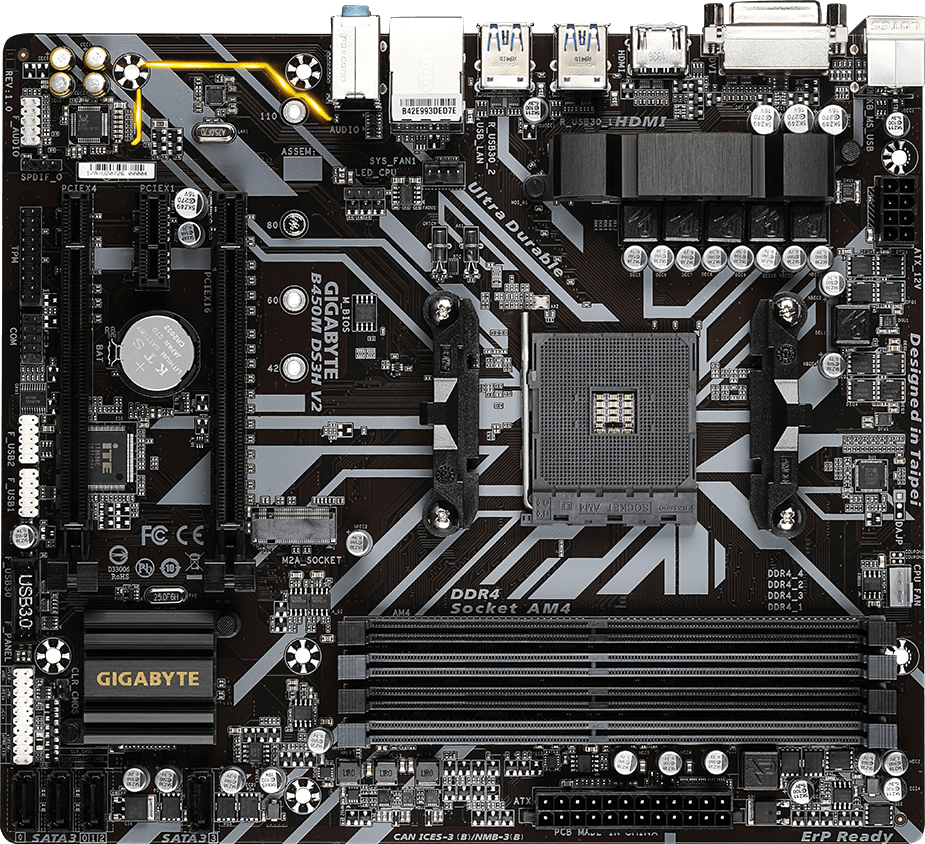 GIGABYTE B450M DS3H マザーボード B450M DS3H (Rev. 1.x) マザーボード - GIGABYTE Japan