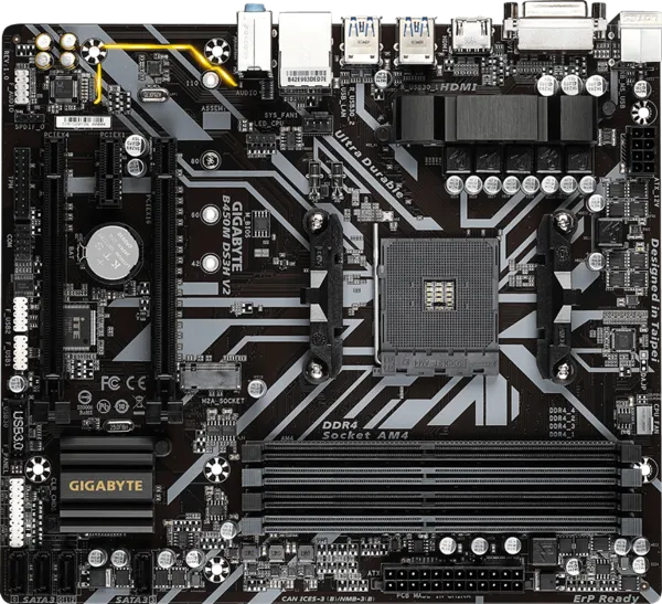 GIGABYTE B450M DS3H V2