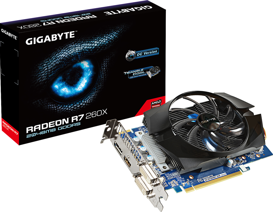 Graphics Card - GV-R726XOC-2GD