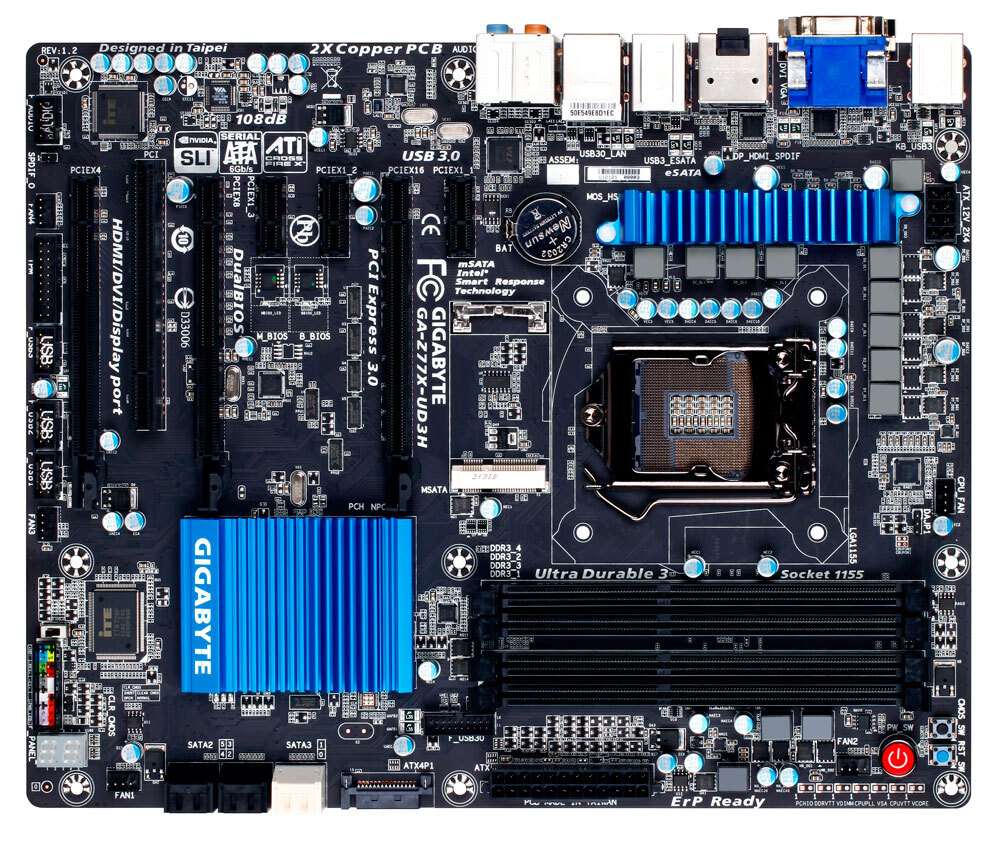 GIGABYTE Launches Dual UEFI 7 Series Motherboards For 3rd Gen