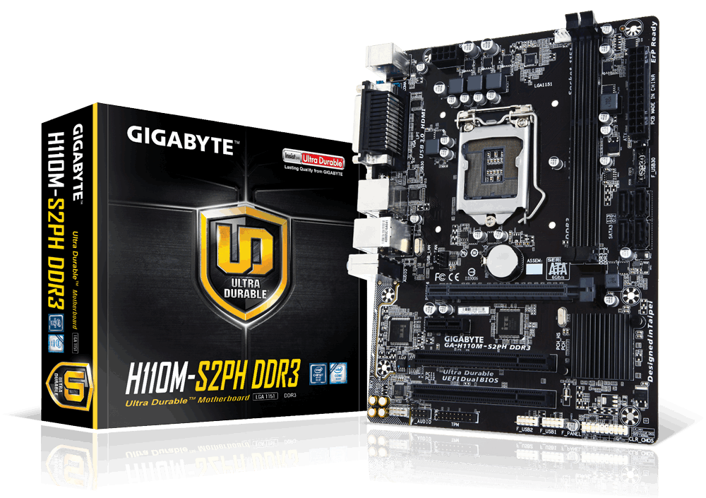 GA-H110M-S2PH DDR3 (rev. 1.0) Overview | Motherboard - GIGABYTE Belize