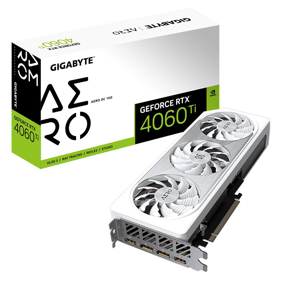 GeForce RTX™ 4060 Ti AERO OC 16G Key Features