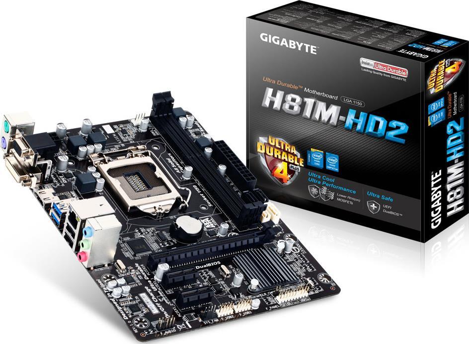 Moederbord - GA-H81M-HD2