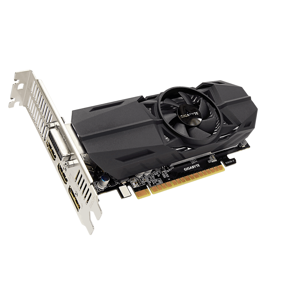 GIGABYTE製 GeForce GTX1050 LP ロープロファイル GeForce® GTX 1050 OC Low Profile 3G Key Features | Graphics