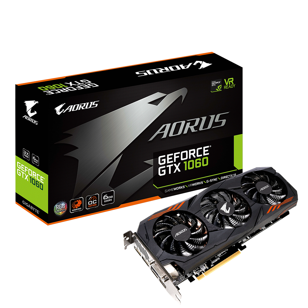 AORUS GeForce® GTX 1060 6G (rev. 2.0) 主な特徴 | グラフィック