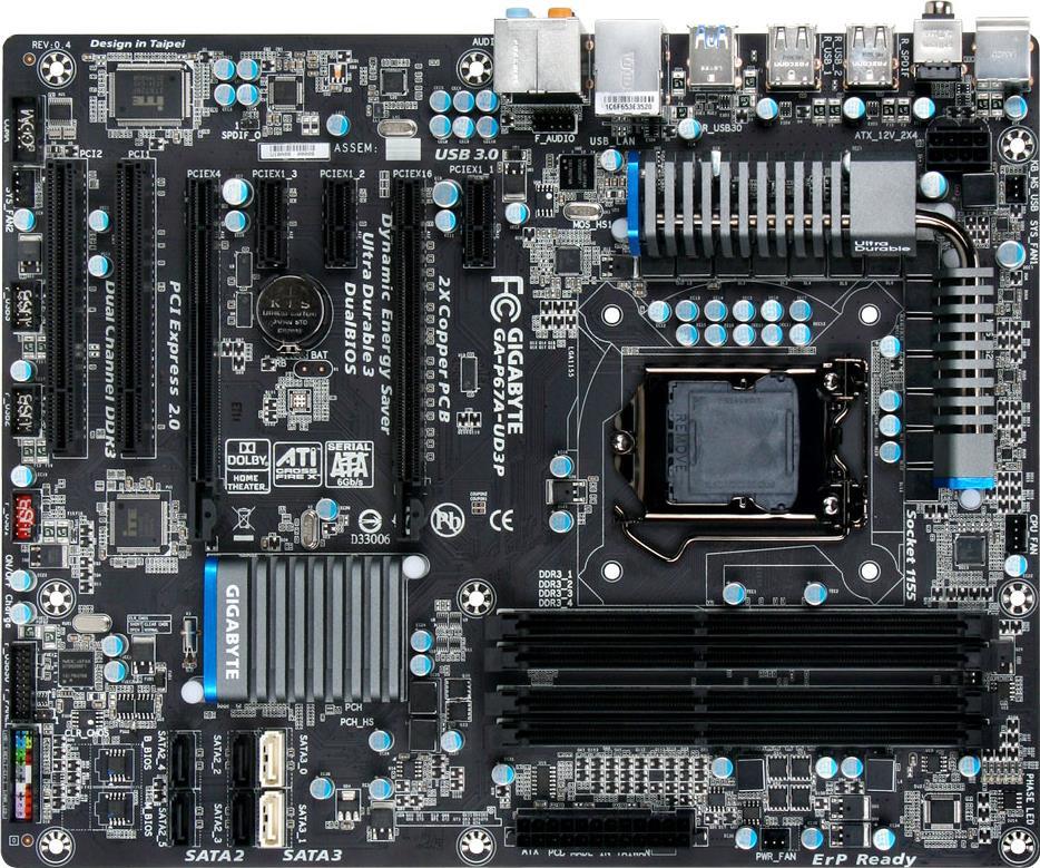 Motherboard - GA-P67A-UD3P