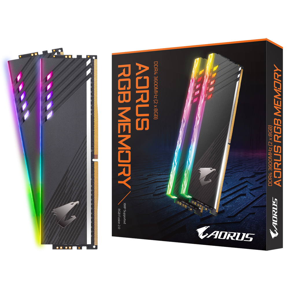 AORUS RGB Memory 16GB (2x8GB) 3600MHz｜AORUS - GIGABYTE USA