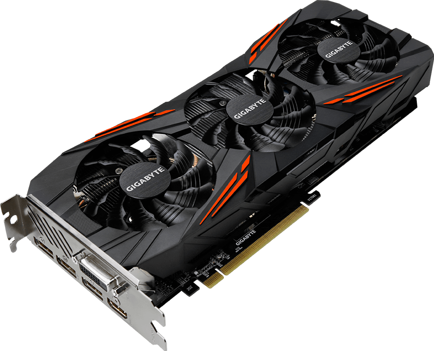 GeForce® GTX 1070 WINDFORCE 3X 8G - GIGABYTE Global