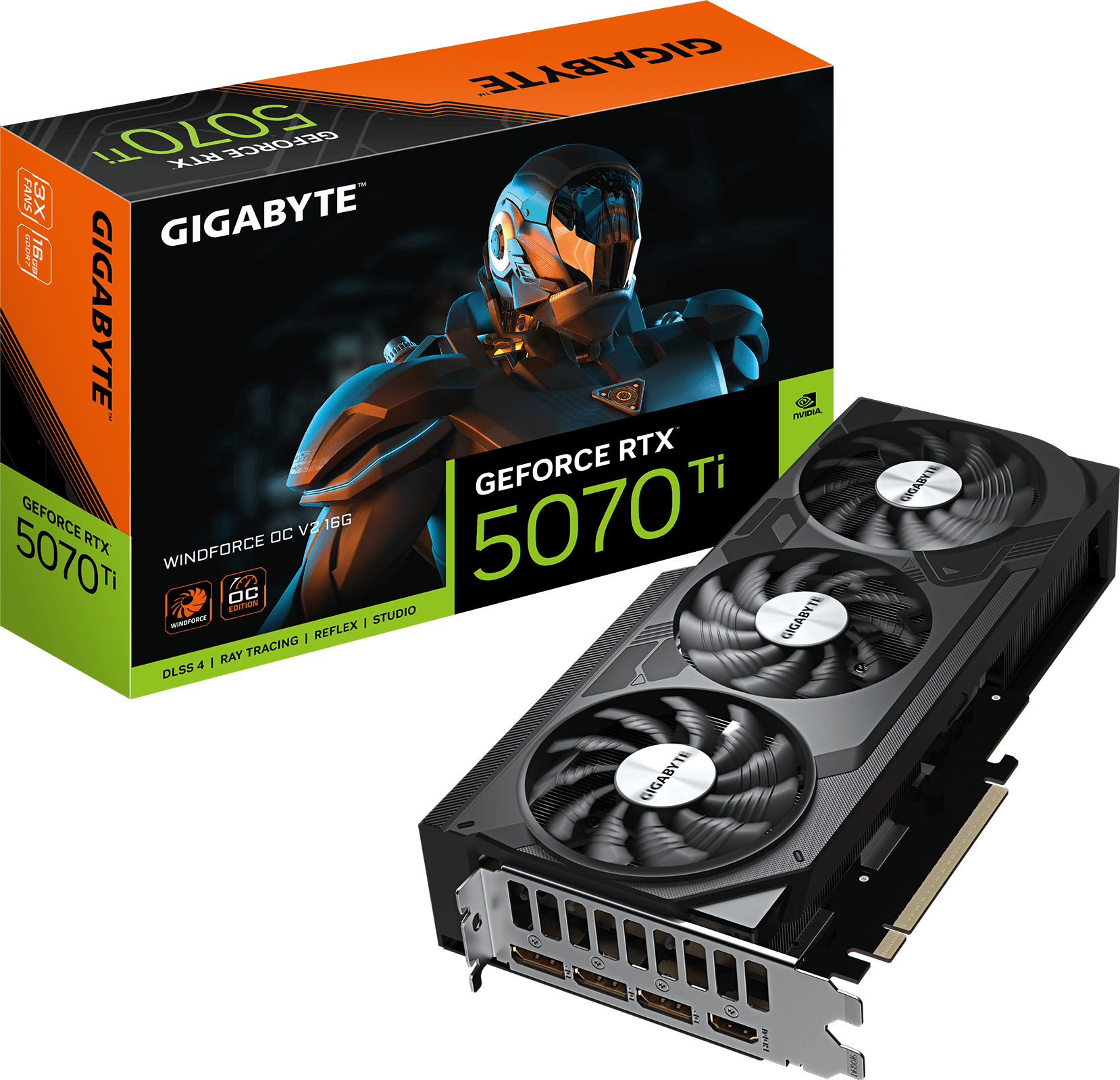 GIGABYTE GeForce RTX 5070 Ti 16GB 未開封 GIGABYTE GeForce RTX 5070 Ti 16GB 未開封