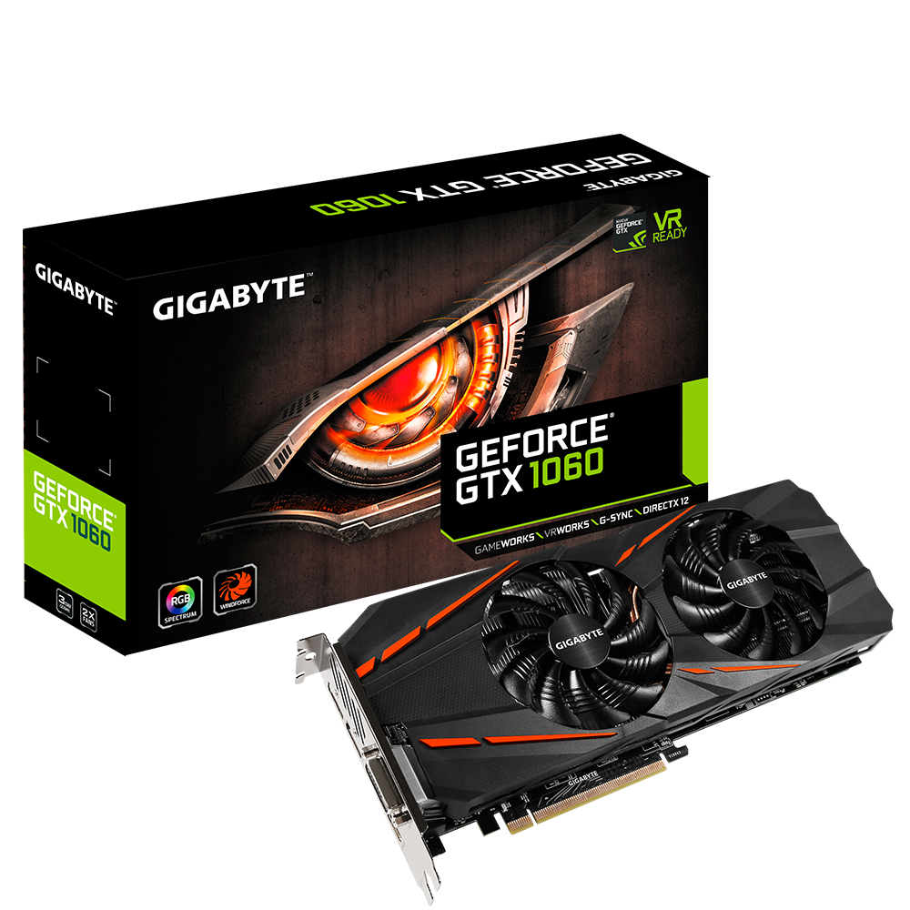 Latter hjælpeløshed resident GeForce® GTX 1060 D5 3G (rev. 1.0) Key Features | Graphics Card - GIGABYTE  Global