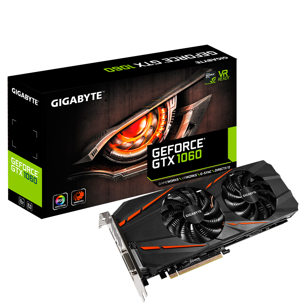 GeForce GTX 1060 D5 3G rev. 1.0 Key Features Graphics Card