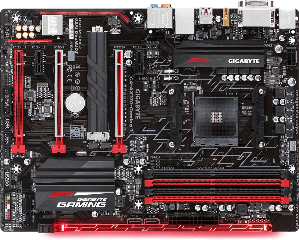 GA-AX370-Gaming 3 (Rev. 1.x) マザーボード - GIGABYTE Japan