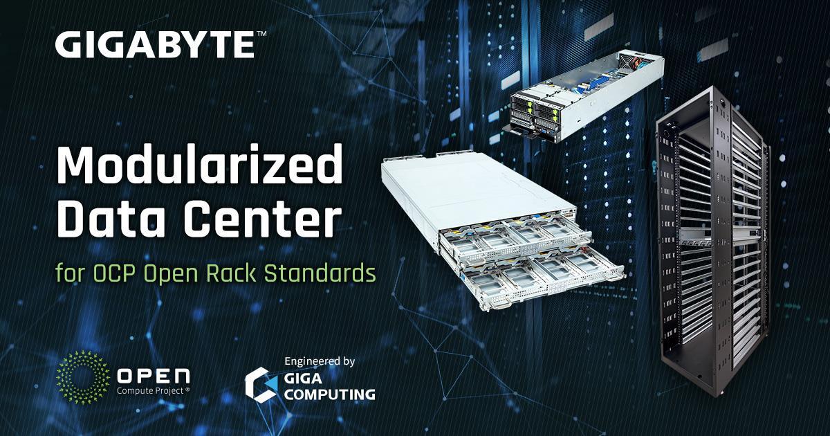 GIGABYTE Mengumumkan Produk Enterprise yang Sesuai dengan Standar V3 Terbaru dalam Open Compute Project (OCP)