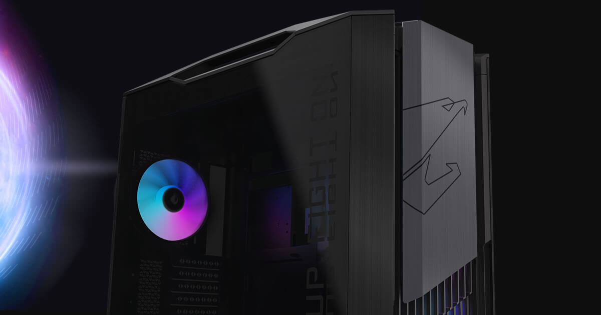 GIGABYTE、AORUSシリーズ フラグシップPCケース
「AORUS C601 GLASS」取り扱いを開始