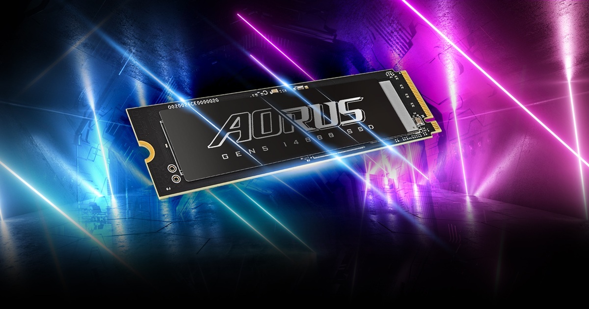 GIGABYTE AORUS
高速 M.2 SSD 新製品発売